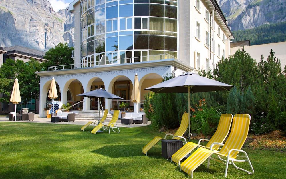 Thermal Hotels & Walliser Alpentherme Leukerbad Exterior foto