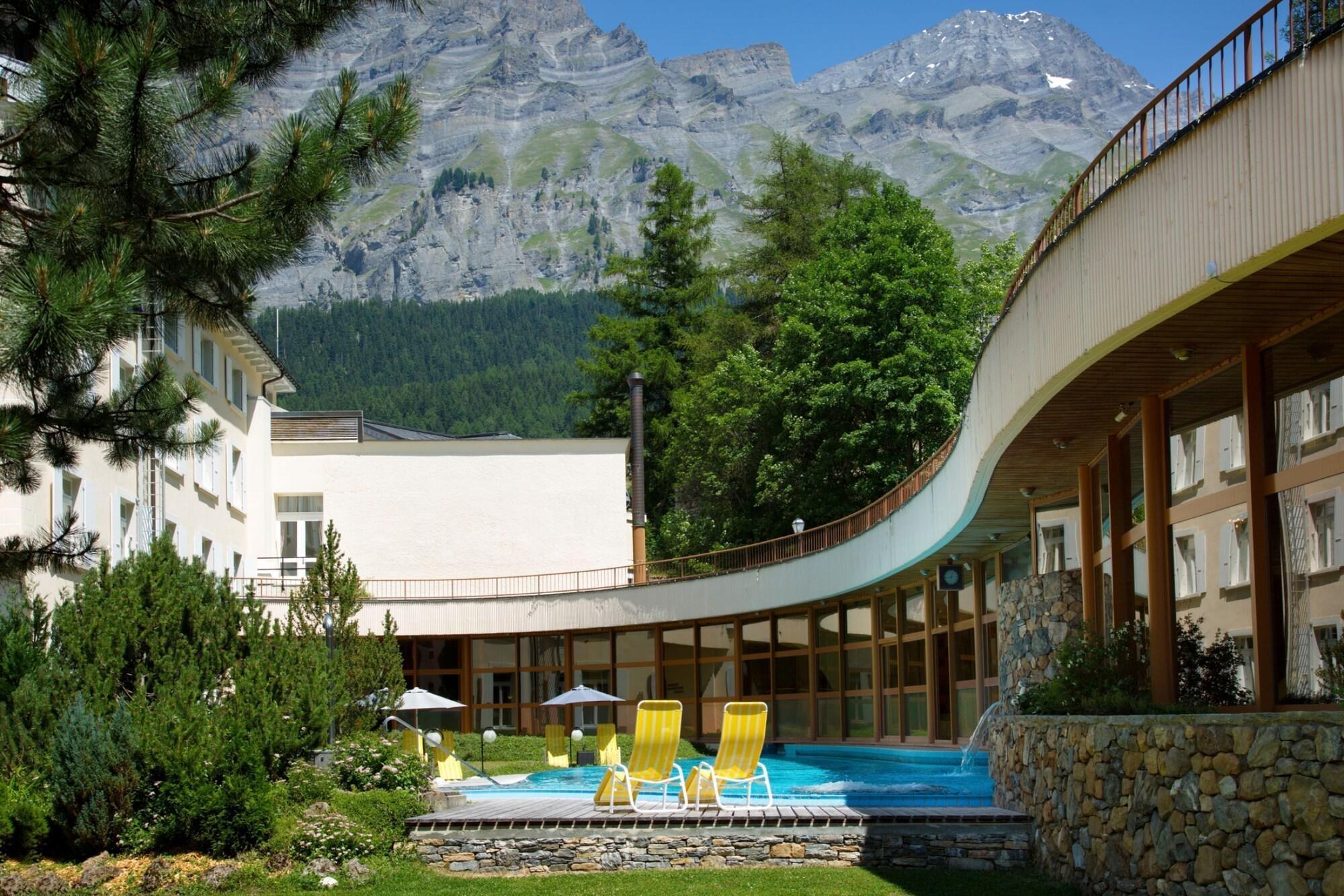 Thermal Hotels & Walliser Alpentherme Leukerbad Exterior foto