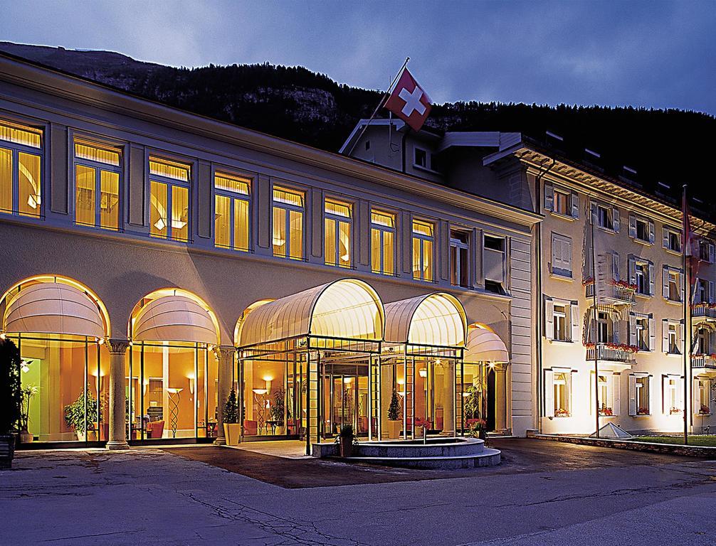 Thermal Hotels & Walliser Alpentherme Leukerbad Exterior foto